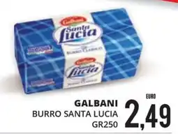 Mazzeo Supermercati Burro Santa Lucia offerta