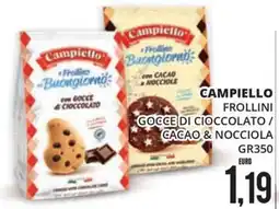 Mazzeo Supermercati Campiello Frollini offerta