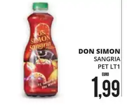 Mazzeo Supermercati Don Simon Sangria offerta