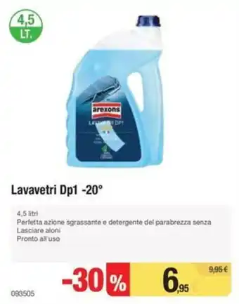 Lavavetri Dp1 -20° arexons