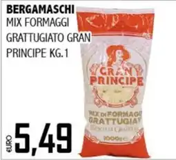 Big Food Mix formaggi grattugiato gran principe offerta