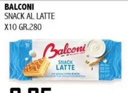 Big Food Balconi snack al latte offerta