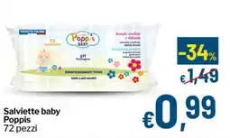 Qui Discount Salviette baby Poppis offerta