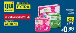 Qui Discount Assorbenti/proteggislip Lilea assortiti offerta
