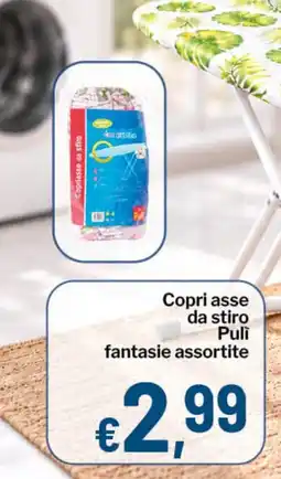 Qui Discount Copri asse da stiro Pulì offerta