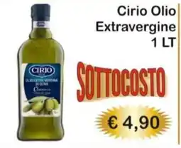 Mercati Alimentari Cirio Olio Extravergine offerta