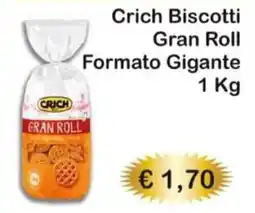 Mercati Alimentari Crich Biscotti Gran Roll offerta