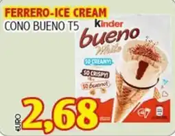 Big Food Kinder bueno White offerta
