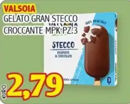 Big Food Valsoia gelato gran stecco croccante offerta
