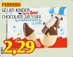 Big Food Ferrero gelati Kinder chocolate offerta