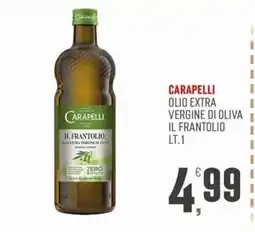 Maxipiù Carapelli olio extra vergine di oliva il frantolio offerta