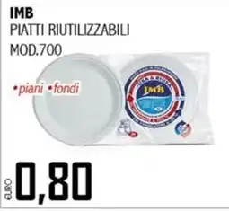 Big Food Imb piatti riutilizzabili offerta