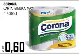Big Food Carta igienica maxi Corona offerta