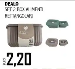 Big Food Box alimenti rettangolari offerta