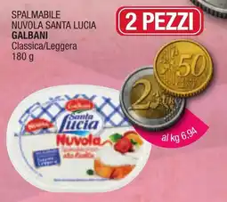 Maxi Sidis Spalmabile Nuvola Santa Lucia offerta