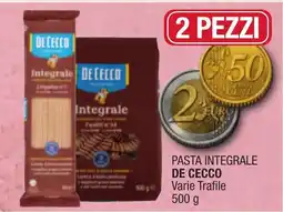 Maxi Sidis Pasta integrale De Cecco offerta