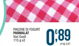 Maxi Sidis Piacere di yogurt Parmalat offerta