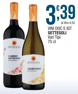 Maxi Sidis Vini Doc e Igt Settesoli offerta
