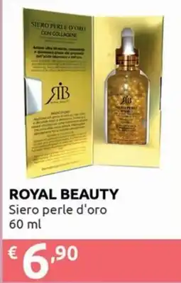Smoll Royal Beauty Siero perle d'oro offerta
