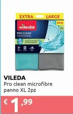 Smoll Vileda pro clean microfibra offerta