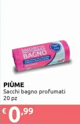 Smoll Sacchi bagno profumati Piùme offerta