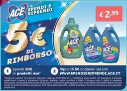 Smoll Ace detersivo offerta
