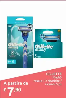 Smoll Gillette Mach3 offerta