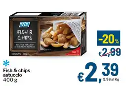 Qui Discount Vis Fish & Chips offerta