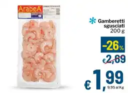 Qui Discount Gamberetti sgusciati AradeA offerta