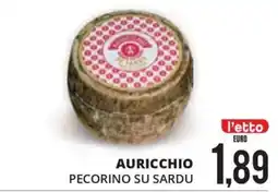 Mazzeo Supermercati Auricchio pecorino su sardu offerta