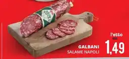 Mazzeo Supermercati Galbani Salame Napoli offerta
