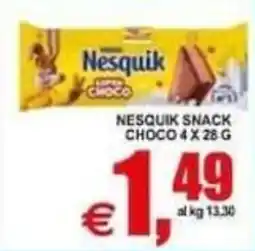 Pewex Nesquik snack choco offerta