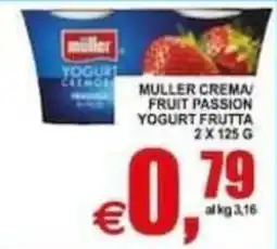 Pewex Muller Crema Fruit Passion offerta
