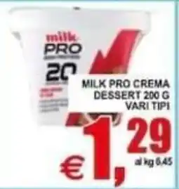 Pewex Milk Pro Crema Dessert offerta