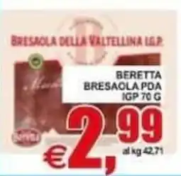 Pewex Beretta bresaola pda offerta