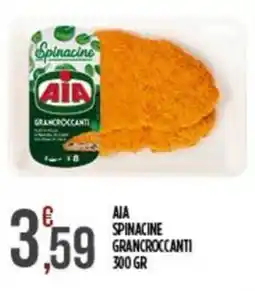 Supermercato Pollio AIA Spinacine GranCrocanti offerta