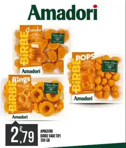 Supermercato Pollio Amadori birbe vari tipi offerta