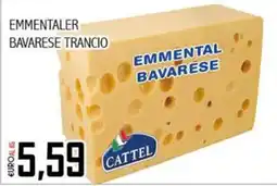 Big Food Emmentaler bavarese trancio Cattel offerta
