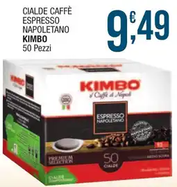 Maxi Sidis Cialde caffè espresso napoletano Kimbo offerta