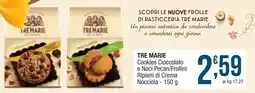 Maxi Sidis Tre Marie Cookies Cioccolato e Noci Pecan/Frollini Ripieni di Crema Nocciola offerta
