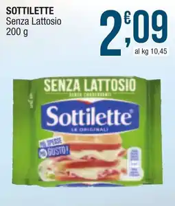 Maxi Sidis Sottilette senza lattosio offerta