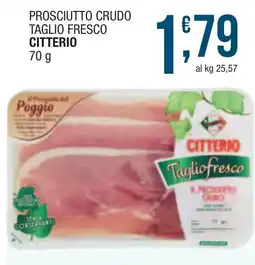 Maxi Sidis Prosciutto crudo Taglio fresco Citterio offerta