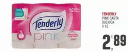 Maxipiù Tenderly pink carta igienica offerta