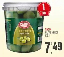 Maxipiù SAOM Olive Verdi giganti sicilia offerta