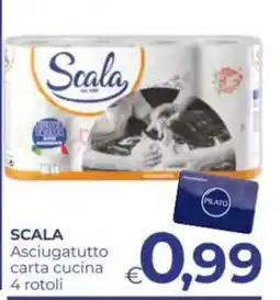 Pilato Scala Asciugatutto carta cucina offerta