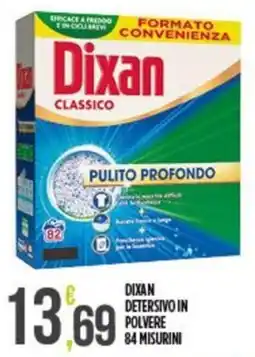 Supermercato Pollio Dixan detersivo in polvere offerta