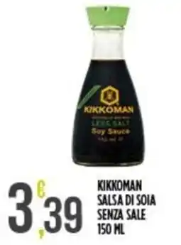 Supermercato Pollio Kikkoman salsa di soia senza sale offerta