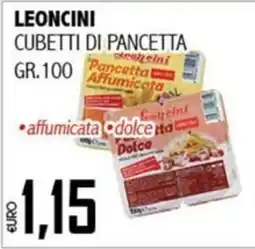 Big Food Leoncini cubetti di pancetta offerta