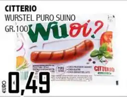 Big Food Wurste puro suino Wuoi? offerta