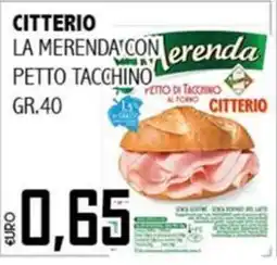Big Food La merenda con petto tacchino Citterio offerta